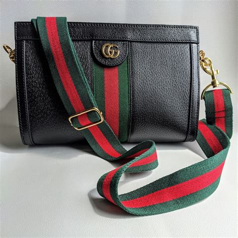 gucci pouch with strap|genuine gucci bag strap.